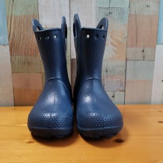 クロックス(crocs)のcrocs キッズ 長靴 レインブーツ ハンドル(長靴/レインシューズ)