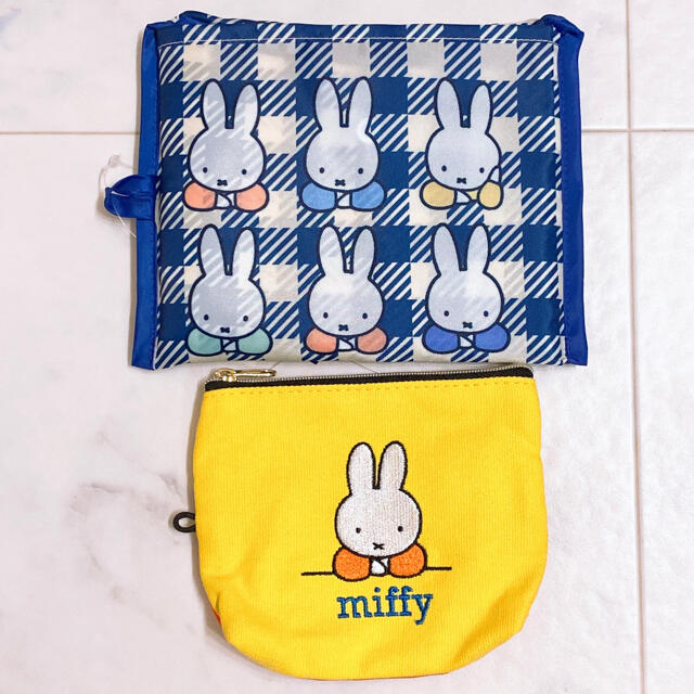 しまむら(シマムラ)のミッフィー miffy エコバッグ　ティッシュポーチ レディースのバッグ(エコバッグ)の商品写真