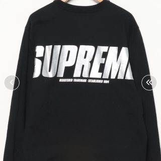 シュプリーム(Supreme)のシュプリーム   ロンT  スウェット  バックプリント 正規品(Tシャツ/カットソー(七分/長袖))