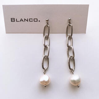 アーバンリサーチ(URBAN RESEARCH)の3/29限定　Blanco. バロックパール チェーンピアス(ピアス)