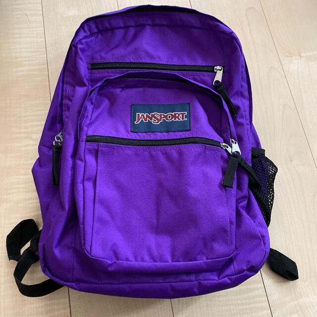 JANSPORT(ジャンスポーツ)のJANSPORT リュック バックパック　パープル☆通学バッグ、JC.JK レディースのバッグ(リュック/バックパック)の商品写真