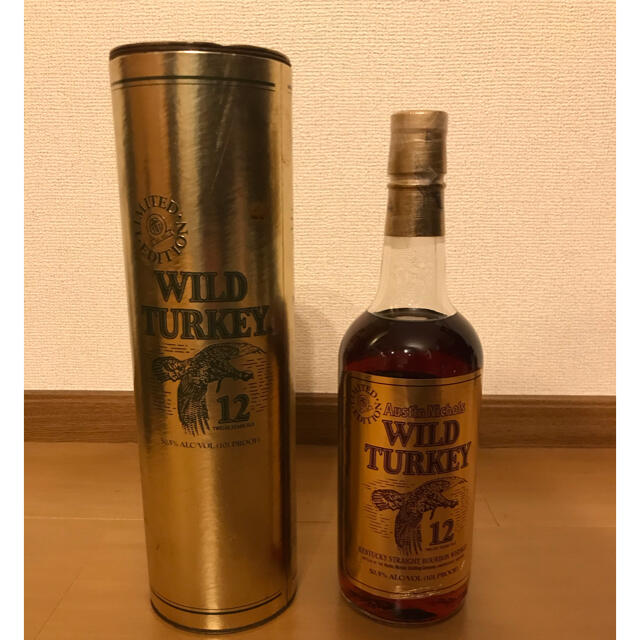 ワイルドターキー/wildturkey　12年 ゴールド