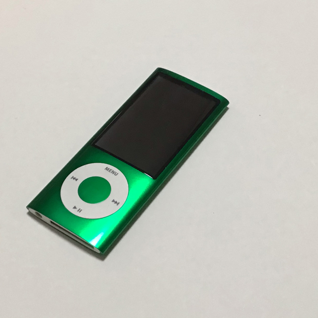 Apple(アップル)のiPod nano 5世代　8GB  グリーン-2 スマホ/家電/カメラのオーディオ機器(ポータブルプレーヤー)の商品写真