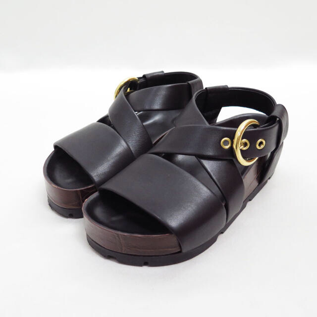 18SS CELINE セリーヌ レザー ボクシー サンダル フィービー | www