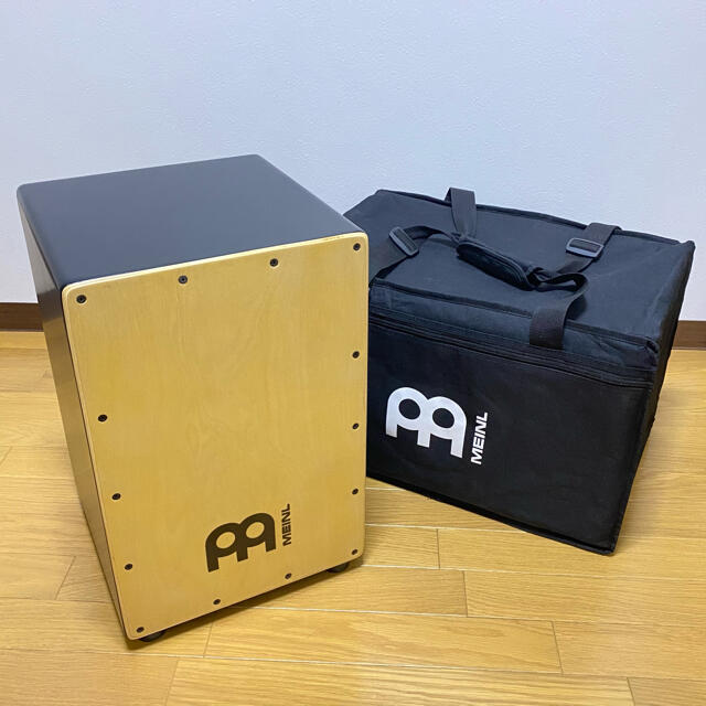 MEINL マイネル カホン 黒 バッグ付き 中古 楽器の打楽器(パーカッション)の商品写真