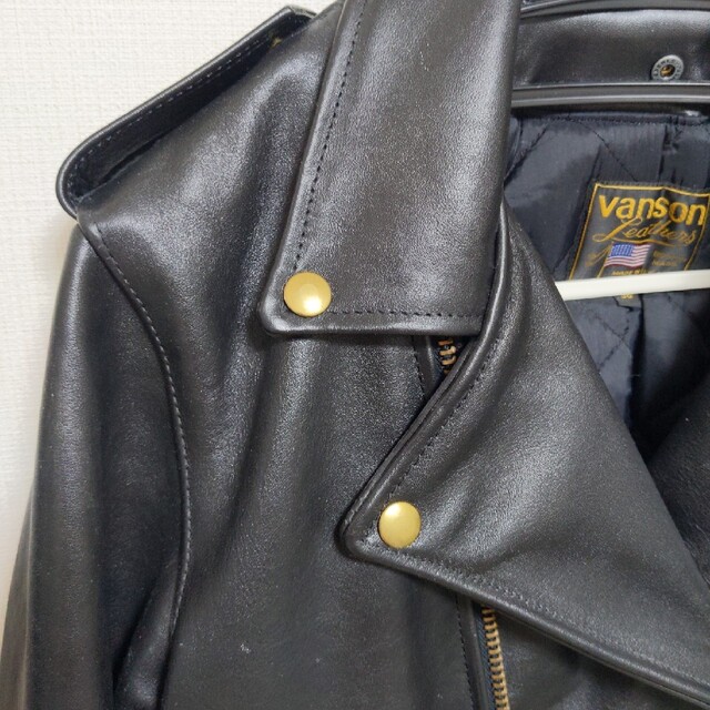 VANSON(バンソン)の極美品　バンソン C2 メンズのジャケット/アウター(ライダースジャケット)の商品写真
