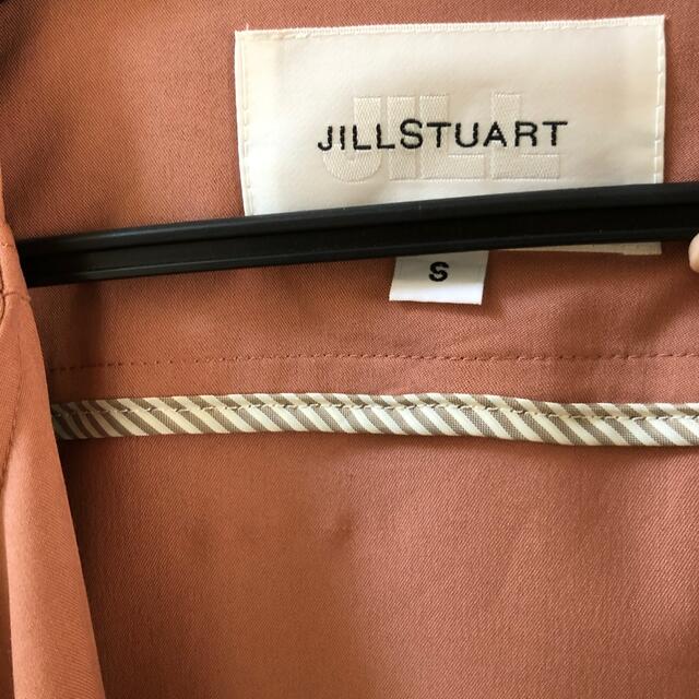 JILLSTUART(ジルスチュアート)のジルスチュアート　ライダースジャケット　テラコッタピンク レディースのジャケット/アウター(ライダースジャケット)の商品写真