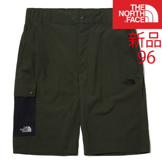 ザノースフェイス(THE NORTH FACE)の新品  日本未入荷 ザ ノース フェイス ハーフパンツ カーキ サイズ96(ショートパンツ)