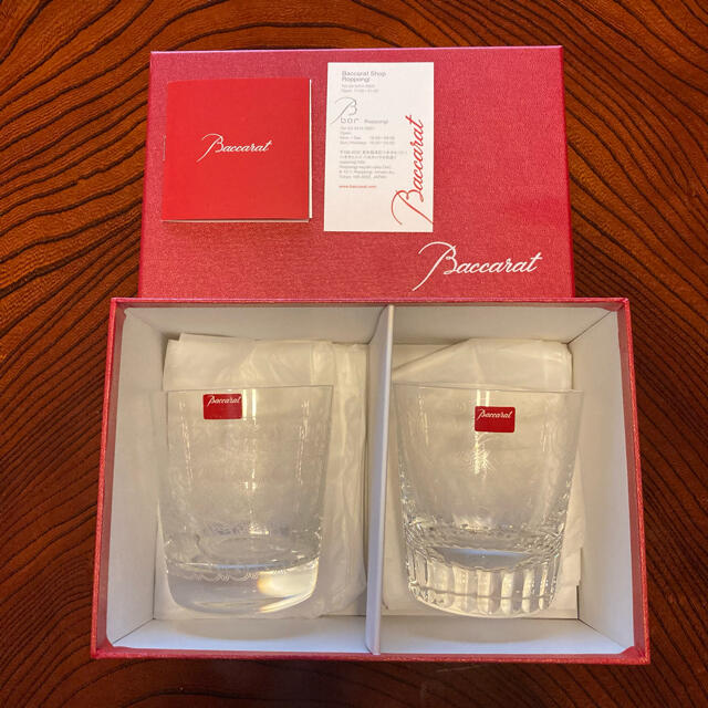 Baccarat(バカラ)のバカラ　パルメ　ローハン　ロックグラス インテリア/住まい/日用品のキッチン/食器(タンブラー)の商品写真