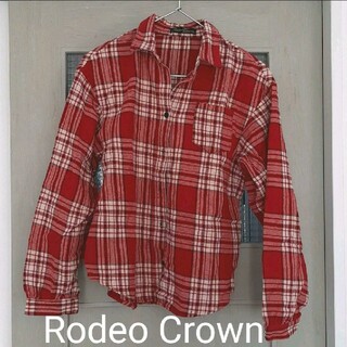 ロデオクラウンズ(RODEO CROWNS)のRodeo crowns　ロデオクラウンオーバーサイズチェックネルシャツ(シャツ/ブラウス(長袖/七分))
