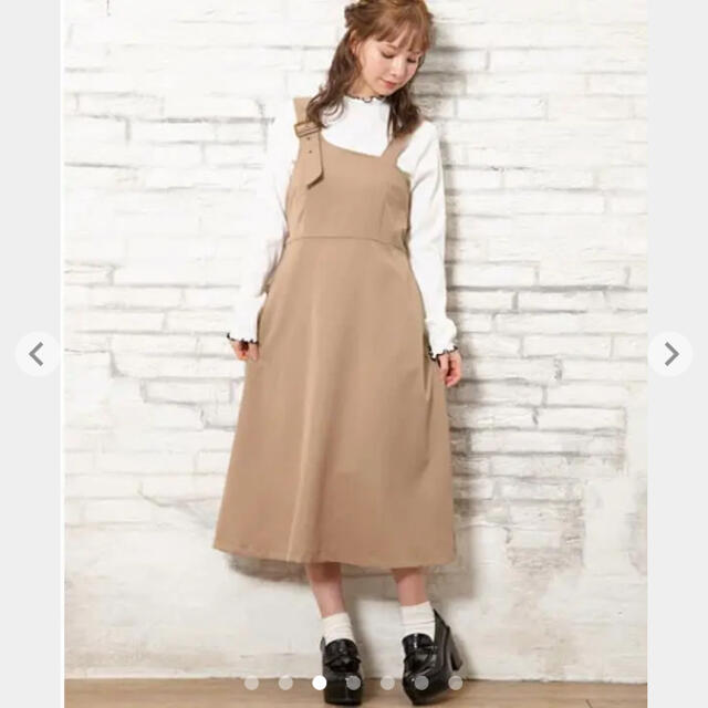 INGNI(イング)の【新品】INGNI イング バイカラーライン リブハイネックメロートップス 白黒 レディースのトップス(カットソー(長袖/七分))の商品写真