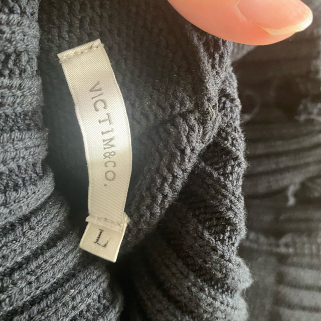 victim&co DAMEGE TURTLE KNIT victim&co DAMEGE TURTLE KNIT