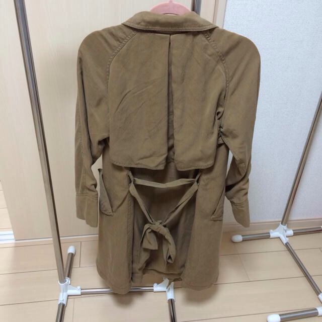 Ungrid(アングリッド)のルーズトレンチコート キャメル レディースのジャケット/アウター(トレンチコート)の商品写真