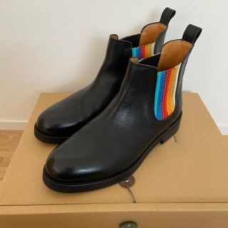 hender scheme side gore boots rainbow