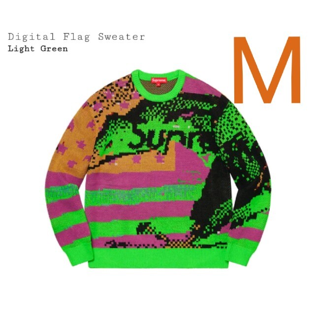 Supreme(シュプリーム)のSupreme  Digital Flag Sweater メンズのトップス(ニット/セーター)の商品写真