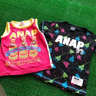 アナップキッズ(ANAP Kids)のANAP  kids １００サイズまとめ売り　総柄　(Tシャツ/カットソー)