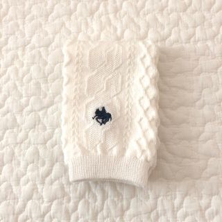 ポロラルフローレン(POLO RALPH LAUREN)のPOLO ベビー　レッグサポーター　ホワイト　バースデイ(靴下/タイツ)