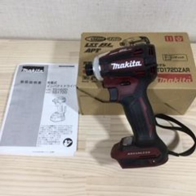 ブランド品 マキタ レッド 18V充電式インパクトドライバ TD172DZAR 赤 本体