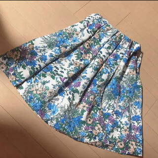 エージーバイアクアガール(AG by aquagirl)の花柄スカート(ひざ丈スカート)