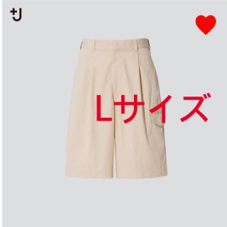 ユニクロ(UNIQLO)のワイドフィットカーゴハーフパンツ　ユニクロ　+J(ショートパンツ)