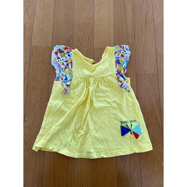 Petit jam(プチジャム)のプチジャム チュニック キッズ 90 キッズ/ベビー/マタニティのキッズ服女の子用(90cm~)(Tシャツ/カットソー)の商品写真