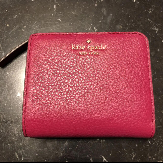 ケイトスペード　財布　二つ折り財布　ピンク | フリマアプリ ラクマ