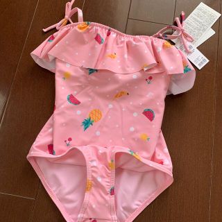 新品！ROXY★フルーツ柄キッズ水着♪(水着)