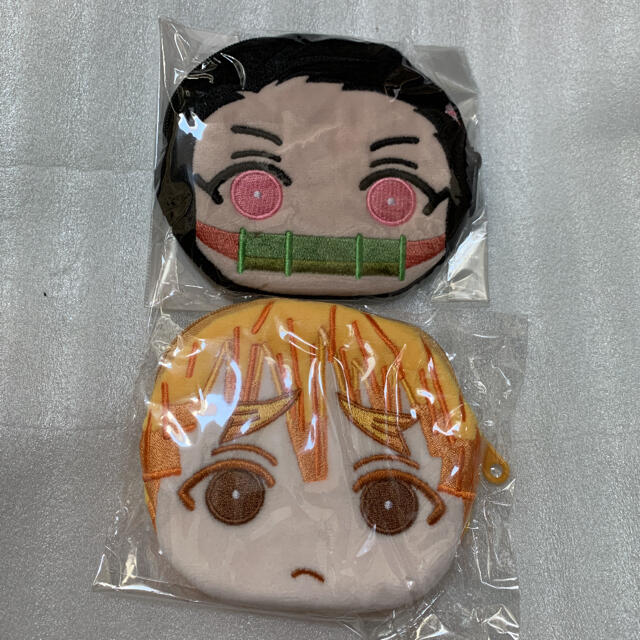 鬼滅の刃 おまんじゅうふわふわポーチ【2点セット】善逸&禰豆子 鬼滅の刃 おまんじゅうふわふわポーチ【2点セット】善逸&禰豆子