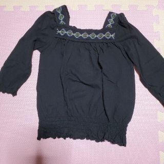 ブランシェス(Branshes)のブランシェス⭐刺繍ブラウス　130(ブラウス)