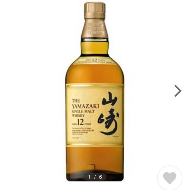 サントリー(サントリー)の山崎12年 700ml 食品/飲料/酒の酒(ウイスキー)の商品写真