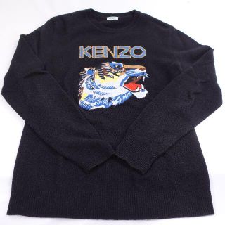 ケンゾー(KENZO)の■KENZO　ニット　ブラック　メンズ　L(ニット/セーター)