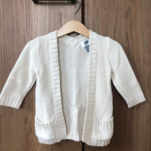 Old Navy(オールドネイビー)のOLDNAVYカーディガン90 キッズ/ベビー/マタニティのキッズ服女の子用(90cm~)(カーディガン)の商品写真