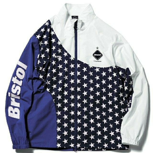 激安大特価! F.C.R.B. - F.C.Real Bristol STAR JACKET NAVY L