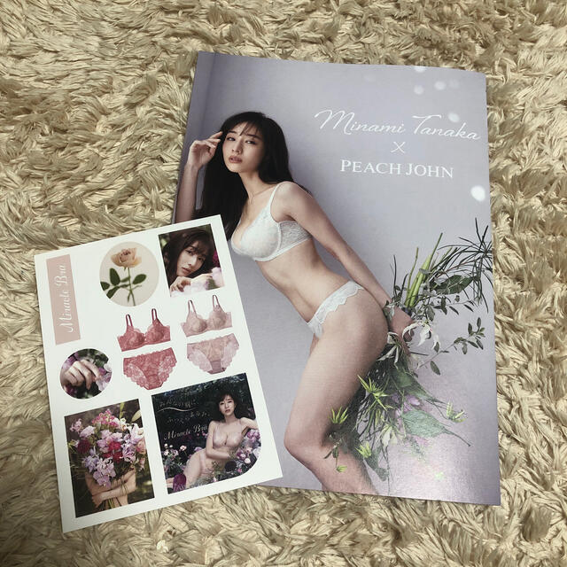 PEACH JOHN(ピーチジョン)のPEACHJOHN LOOKBOOK 田中みな実 エンタメ/ホビーのタレントグッズ(女性タレント)の商品写真
