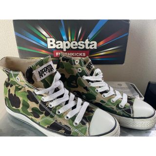 アベイシングエイプ(A BATHING APE)の【美品】A BATHING APE アベイシングエイプ　APESTA HI (スニーカー)