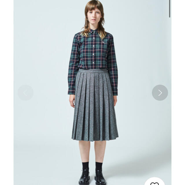 FRED PERRY - 【専用】フレッドペリー プリーツスカート グレー サイズ