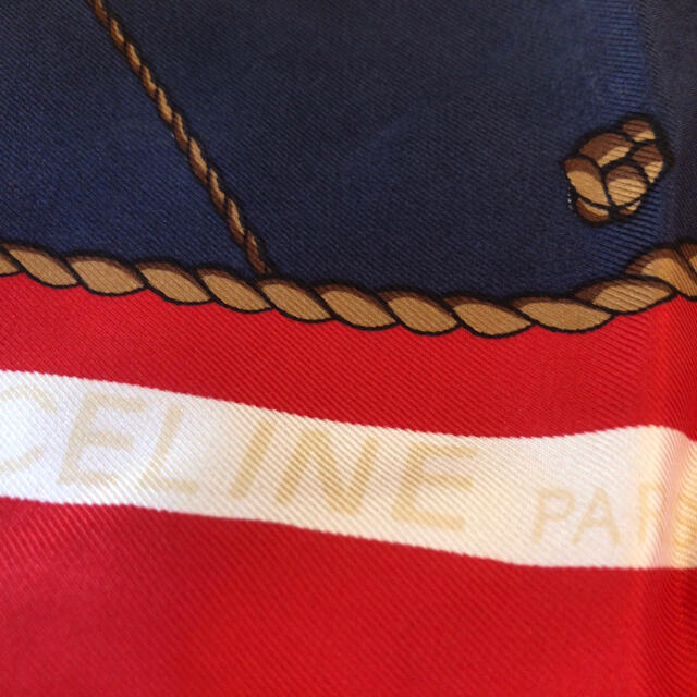 celine(セリーヌ)のセリーヌシルクスカーフ ハンドメイドのファッション小物(スカーフ)の商品写真