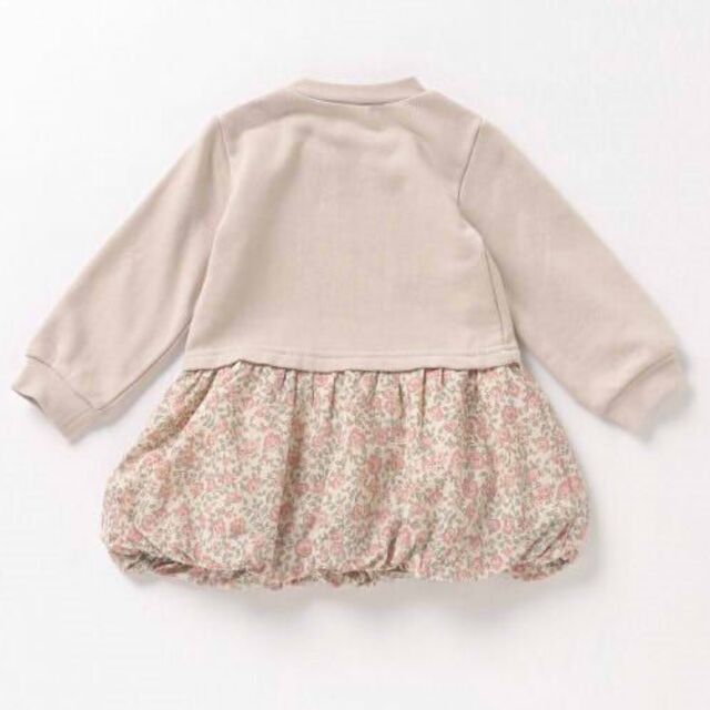 petit main(プティマイン)の◆新品◆【プティマイン】　petit main　ドッキングワンピース キッズ/ベビー/マタニティのキッズ服女の子用(90cm~)(ワンピース)の商品写真