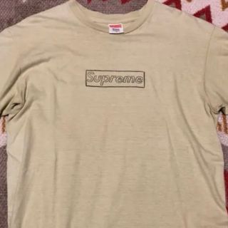 シュプリーム(Supreme)のsupreme KAWS ボックスロゴＴシャツ　Ｍサイズ(Tシャツ/カットソー(半袖/袖なし))