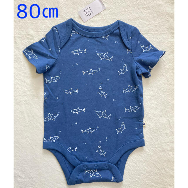 『新品』babyGap organic cotton半袖ボディ 80㎝