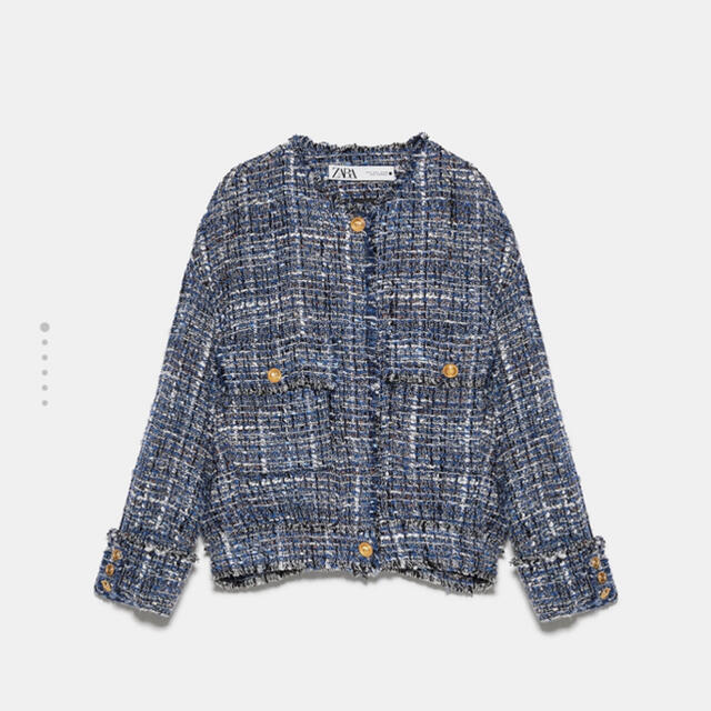 ZARA(ザラ)のZARA Tweed jacket レディースのジャケット/アウター(テーラードジャケット)の商品写真