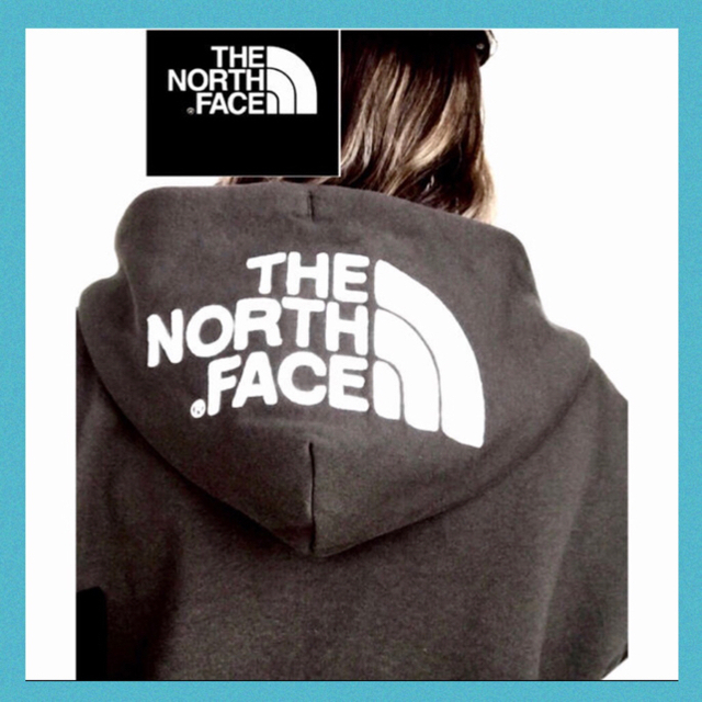 【THE NORTH FACE】フードロゴ刺繍✨大人気パーカーS????ブラック 黒