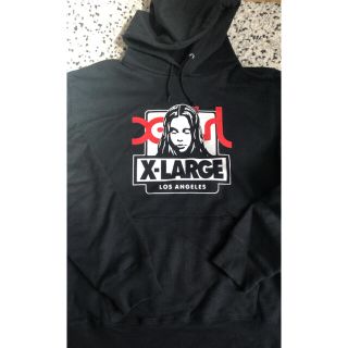 XLARGE X-GIRLコラボ プルオーバーパーカー