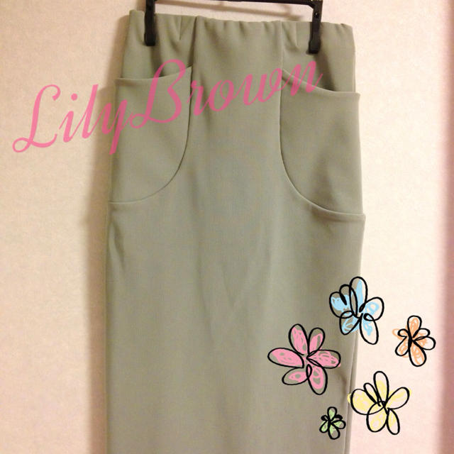 Lily Brown(リリーブラウン)のLilyBrown＊ペンシルスカート レディースのスカート(ロングスカート)の商品写真