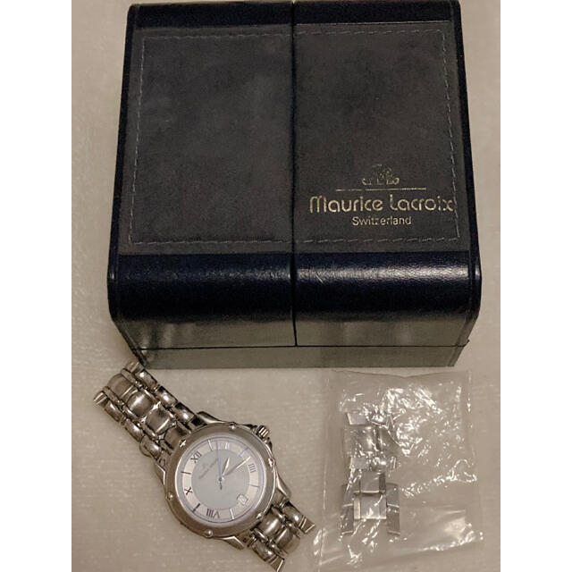 MAURICE LACROIX(モーリスラクロア)の⚠️福郎様専用⚠️ モーリスラクロア『サファイアクリスタル 69707』⌚️🇨🇭 メンズの時計(腕時計(アナログ))の商品写真