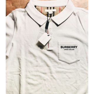 バーバリー(BURBERRY)の早い者勝ち！未使用・正規品　Burberry バーバリー　ポロシャツ　14才用(シャツ/ブラウス(半袖/袖なし))