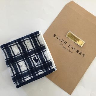 ラルフローレン(Ralph Lauren)のセール♪ギフトに最適♡新品 ラルフローレン タオルハンカチ(ハンカチ/ポケットチーフ)