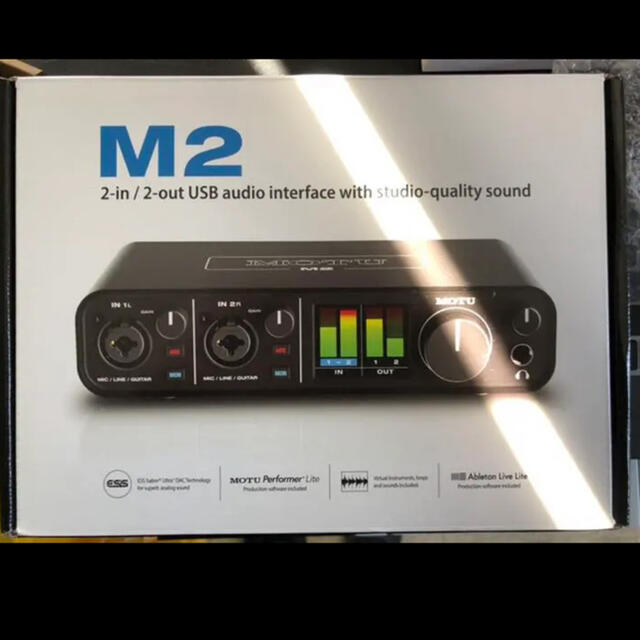 MOTU M2楽器