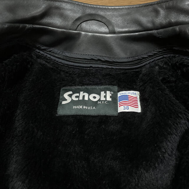 超美品‼️schott641SP 38インチシングルライダース-