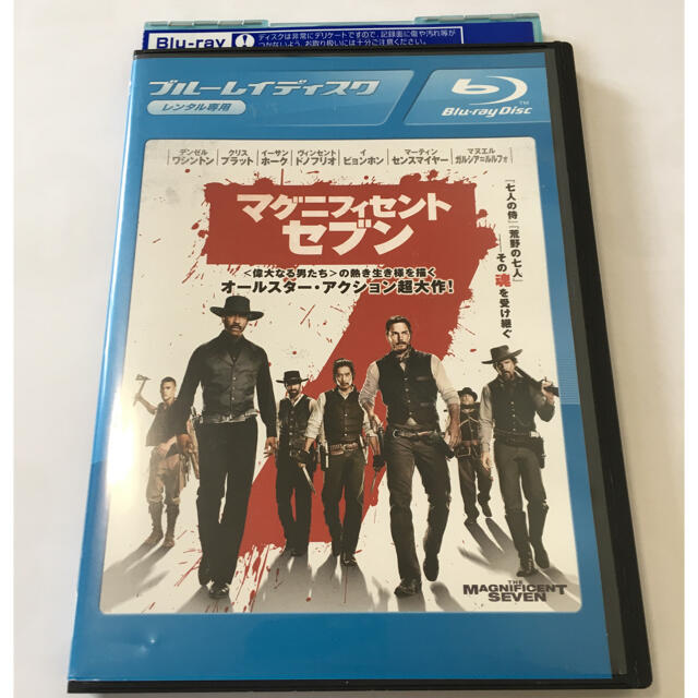 SONY(ソニー)のマグニフィセントセブン ブルーレイ レンタルアップ BD アクション アウトロー エンタメ/ホビーのDVD/ブルーレイ(外国映画)の商品写真